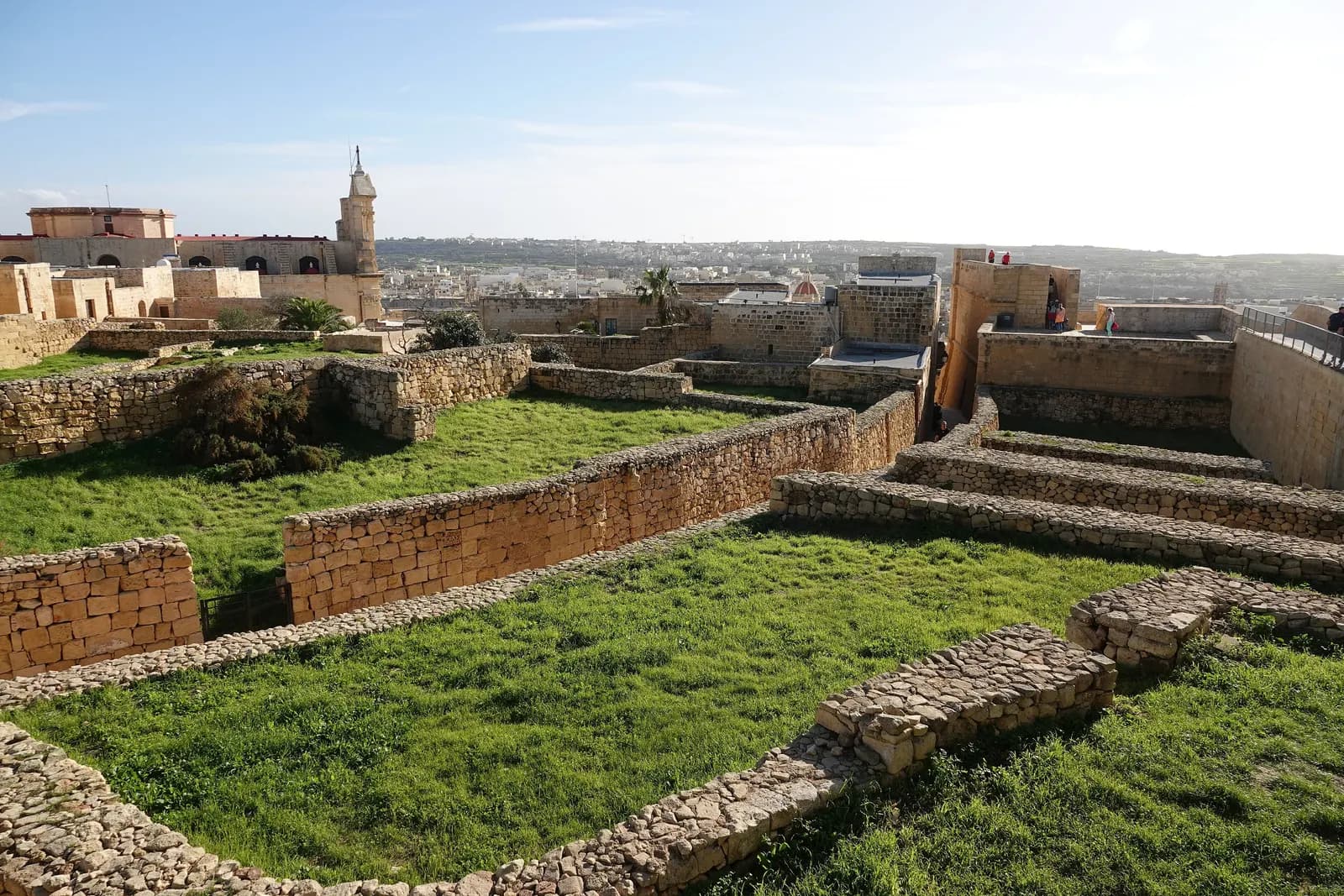 Thành cổ Cittadella tại Victoria, đảo Gozo