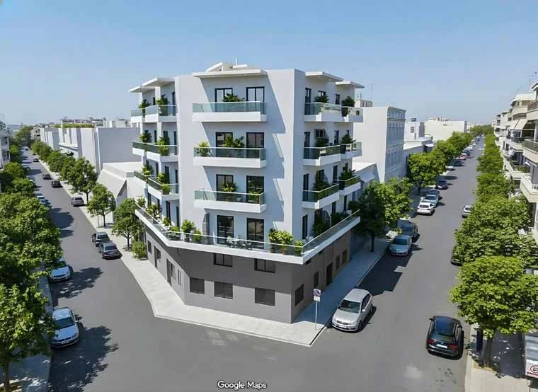 Toà kho vận cũ cải tạo thành 20 căn hộ, cách cảng Piraeus vài phút đi bộ