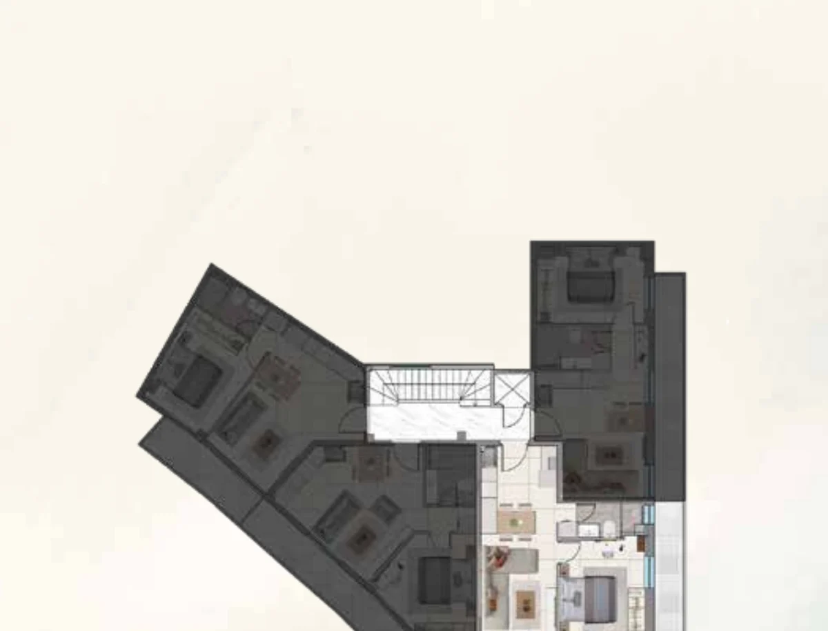 Layout 03 - hai ban công - Ocean Gate Building PIR707