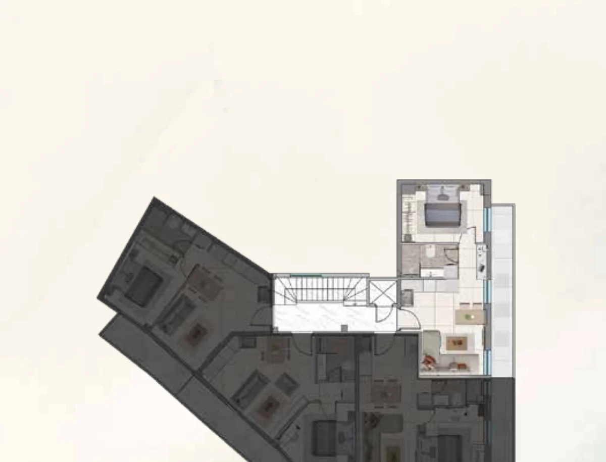 Layout 04 - mặt Tây - Ocean Gate Building PIR707