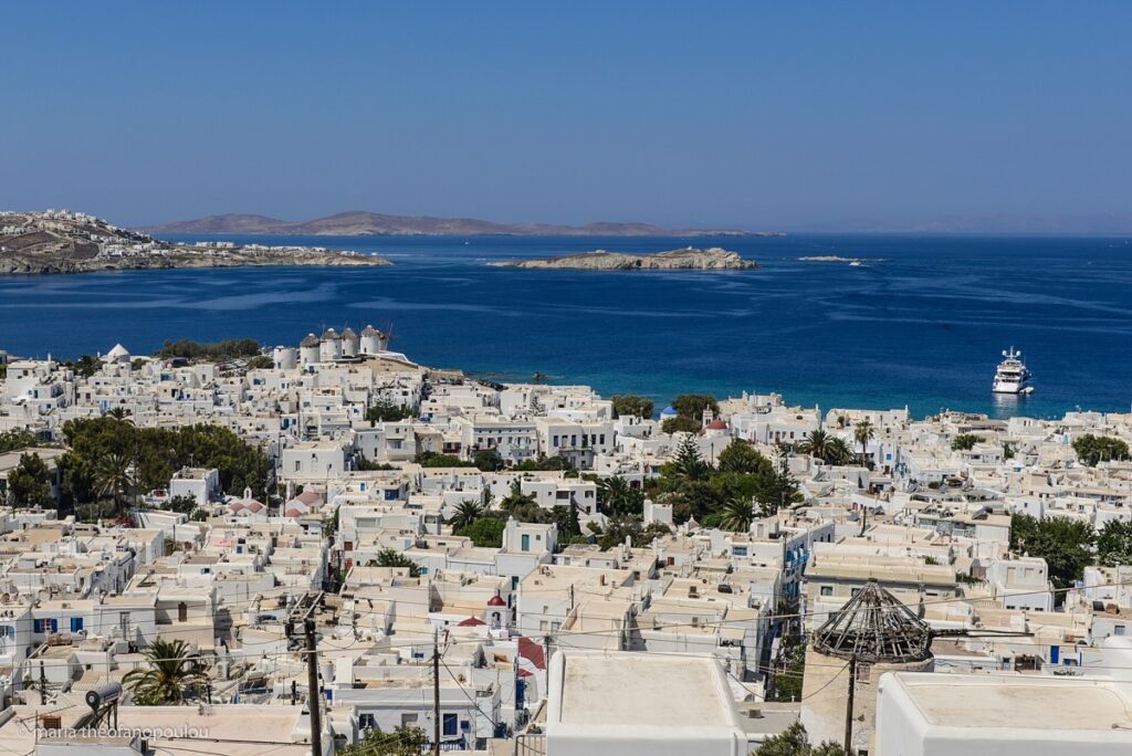 Properties in Mykonos, Paros, Santorini are popular with foreign investors