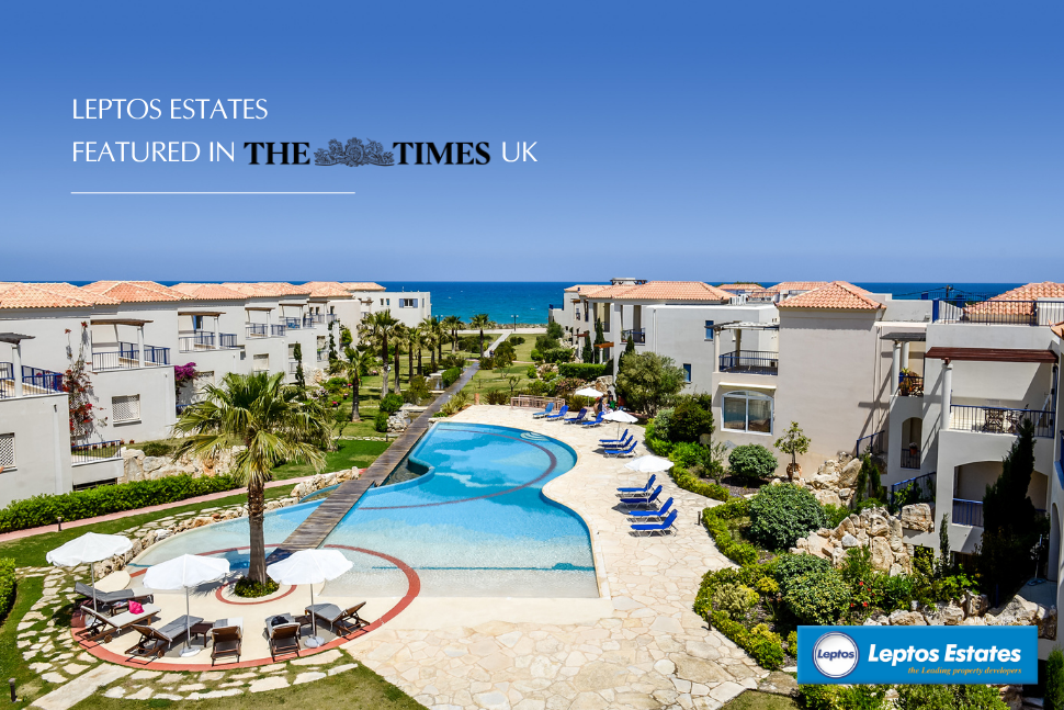 Leptos Estates featured in ‘The Times’ UK