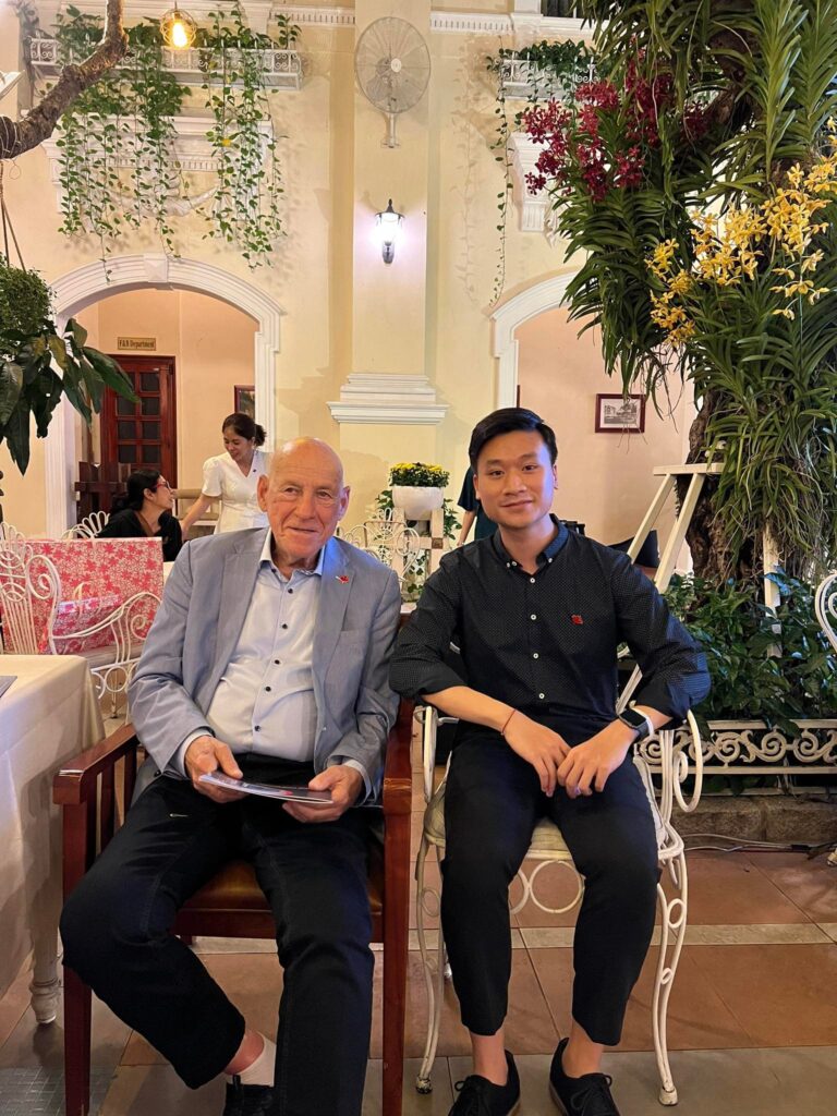 Meeting with The Honorable Mr. Gerry Weiner P.C. in Ho Chi Minh City, Vietnam