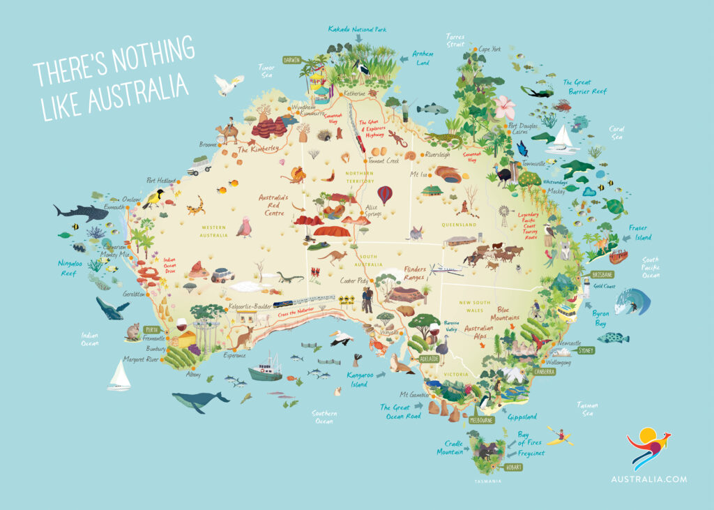 Du lịch Úc - Địa điểm nên đến, Chi phí và xin Visa